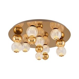 LED Stropní svítidlo CREMONA LED/37W/230V 3000K zlatá 414LRC1398 obraz