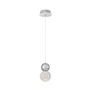 LED Lustr na lanku CREMONA LED/5W/230V 3000K matný chrom 414LRC1402 obraz