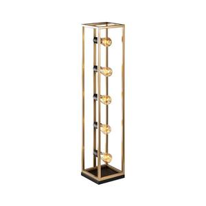 Stojací lampa KAFES 5xE27/40W/230V zlatá 521SHN1543 obraz