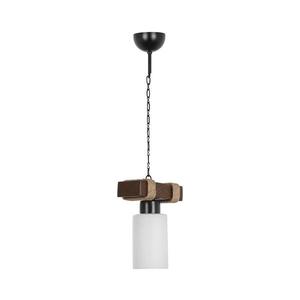 Lustr na řetězu JASMIN 1xE27/40W/230V hnědá/bílá 534LUN3372 obraz