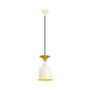 Lustr na lanku SIVANI 1xE27/40W/230V bílá/měděná 536NTD1147 obraz