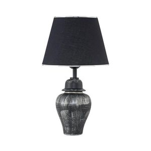 Stolní lampa RAMZES 1xE27/40W/230V černá/stříbrná 687HMY2117 obraz