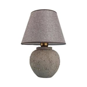 Stolní lampa RAMZES 1xE27/40W/230V hnědá 687HMY2401 obraz