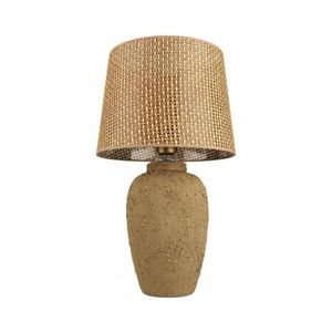 Stolní lampa RAMZES 1xE27/40W/230V hnědá 687HMY2408 obraz