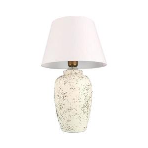 Stolní lampa RAMZES 1xE27/40W/230V bílá/krémová 687HMY2412 obraz