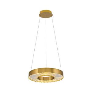LED Lustr na lanku JESI LED/35W/230V 3000K pr. 40 cm bronzová 701CHD1388 obraz