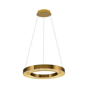 LED Lustr na lanku JESI LED/35W/230V 3000K pr. 60 cm bronzová 701CHD1390 obraz