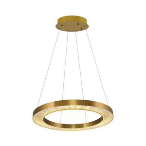 LED Lustr na lanku JESI LED/85W/230V 3000K pr. 80 cm bronzová 701CHD1392 obraz