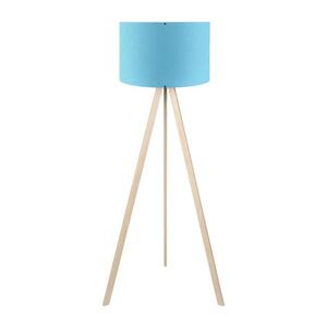 Stojací lampa AYD 1xE27/40W/230V modrá/béžová 780SGN2454 obraz