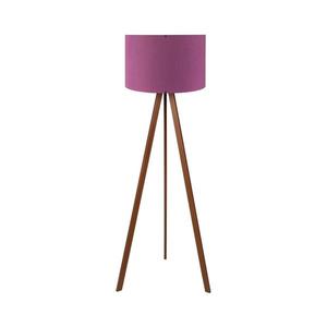 Stojací lampa AYD 1xE27/40W/230V fialová/hnědá 780SGN2455 obraz