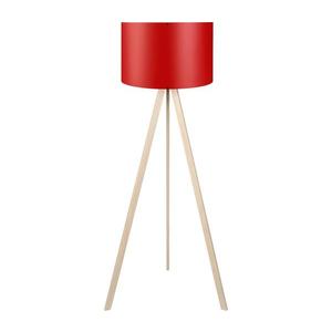 Stojací lampa AYD 1xE27/40W/230V červená/béžová 780SGN2465 obraz