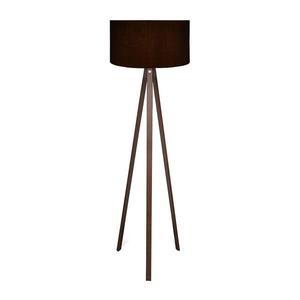 Stojací lampa AYD 1xE27/40W/230V černá/hnědá 780SGN2598 obraz
