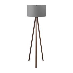 Stojací lampa AYD 1xE27/40W/230V hnědá/šedá 780SGN3475 obraz