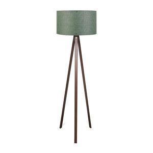 Stojací lampa AYD 1xE27/40W/230V hnědá/zelená 780SGN3476 obraz