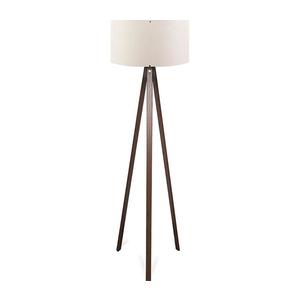 Stojací lampa AYD 1xE27/40W/230V hnědá/krémová 780SGN3481 obraz