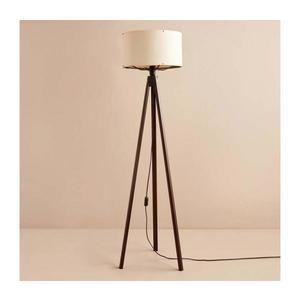 Stojací lampa AYD 1xE27/40W/230V hnědá/béžová 780SGN3498 obraz