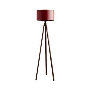Stojací lampa AYD 1xE27/40W/230V hnědá/červená 780SGN3503 obraz