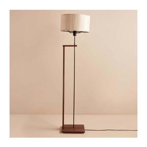 Stojací lampa AYD 1xE27/40W/230V hnědá/béžová 780SGN3523 obraz