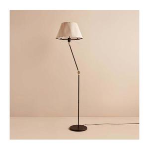 Stojací lampa AYD 1xE27/40W/230V černá/béžová 780SGN3527 obraz