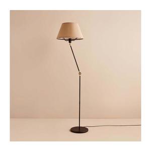 Stojací lampa AYD 1xE27/40W/230V černá/hnědá 780SGN3528 obraz
