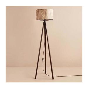 Stojací lampa AYD 1xE27/40W/230V hnědá 780SGN3555 obraz