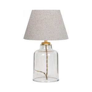 Stolní lampa AYD 1xE27/40W/230V krémová/čirá 780SGN4487 obraz