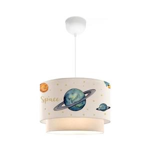 Dětský lustr CANDY 1xE27/40W/230V bílá/pestrobarevná 780SGN4668 obraz