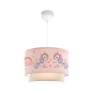 Dětský lustr CANDY 1xE27/40W/230V růžová 780SGN4669 obraz
