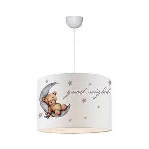 Dětský lustr CANDY 1xE27/40W/230V bílá/hnědá 780SGN4671 obraz