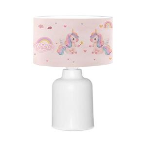 Dětská lampička CANDY 1xE27/40W/230V růžová/bílá 780SGN4683 obraz