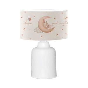 Dětská lampička CANDY 1xE27/40W/230V bílá/béžová 780SGN4733 obraz