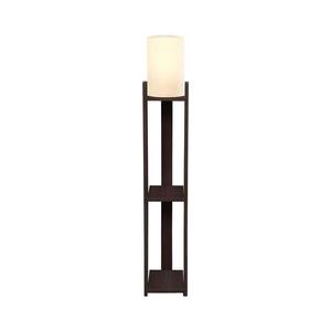 Stojací lampa AYD 1xE27/40W/230V hnědá/krémová 780SGN4748 obraz