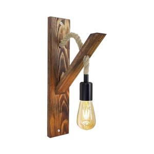 Nástěnné svítidlo AHSAP 1xE27/40W/230V borovice ořech 806ALD1467 obraz