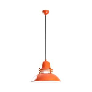 Lustr na lanku TIBET 1xE27/40W/230V oranžová 892OPV2008 obraz