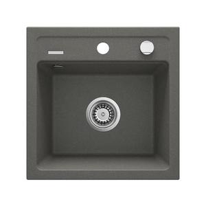 Deante ZQZ_T103 - Kuchyňský dřez ZORBA 44x44 cm granit/antracit ZQZ_T103 obraz