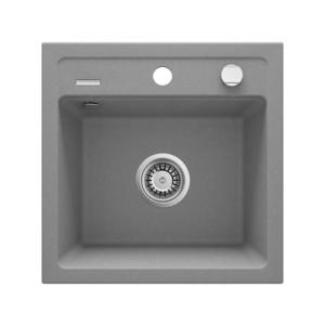 Deante ZQZ_S103 - Kuchyňský dřez ZORBA 44x44 cm granit/metalicky šedá ZQZ_S103 obraz