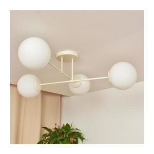 Přisazený lustr MOON 4xE27/15W/230V krémová W-2022+8020/4 SAND obraz