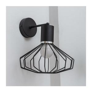 Nástěnná lampa SOLANO 1xE27/15W/230V černá/lesklý chrom KK-1335/1 BK+CH obraz