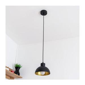 Lustr na lanku VESPER 1xE27/15W/230 pr. 18 cm černá/zlatá W-KM 1808S/1 BK+GO obraz