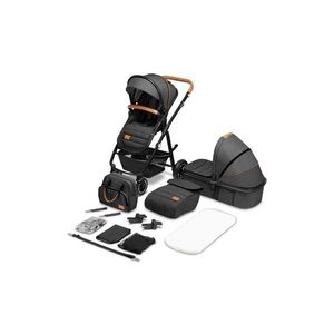 Lionelo - Kombinovaný kočárek 2v1 AMBER Grey Graphite 5903771700412 obraz