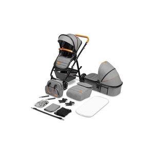 Lionelo - Kombinovaný kočárek 2v1 AMBER Grey Stone 5903771700429 obraz