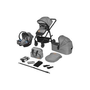 Lionelo - Kombinovaný kočárek 3v1 BIANKA Grey Stone 5903771704847 obraz