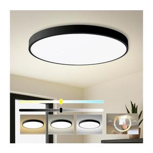 Brilagi- LED Strop. svítidlo POOL LED/128W/230V 3000/4500/6000K pr. 100 cm černá BRI356 obraz