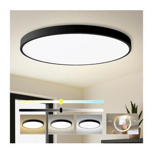Brilagi- LED Strop. svítidlo POOL LED/180W/230V 3000/4500/6000K pr. 120 cm černá BRI434 obraz