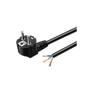 Napájecí kabel 3 m 230V černá 5903271845590 obraz