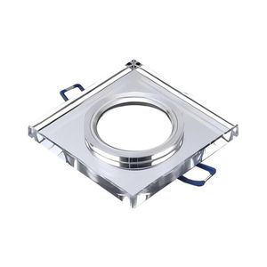 Podhledové svítidlo 1xGU10/MR16/10W/230V 9x9 cm lesklý chrom 5903271845934 obraz
