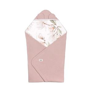 Lionelo - Zavinovačka do autosedačky TRAVEL SWADDLE 90x90 cm Beige Magnolia 5903771720724 obraz