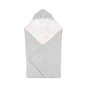 Lionelo - Zavinovačka do autosedačky TRAVEL SWADDLE 90x90 cm Grey Baloon 5903771720748 obraz