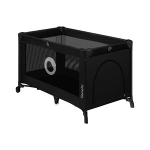 Lionelo - Cestovní postýlka STEFI Black Carbon 5903771723978 obraz