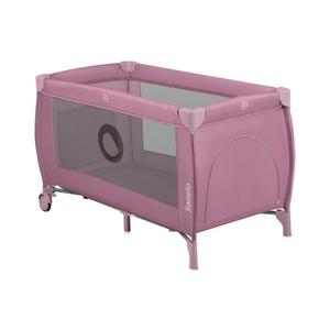 Lionelo - Cestovní postýlka STEFI PLUS Pink Magnolia 5903771722322 obraz